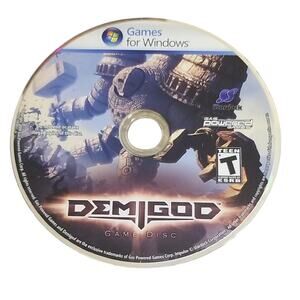 Demigod (PC DVD, 09) PC Video Game for Windows Game Disc Computer Game DISC ONLY
